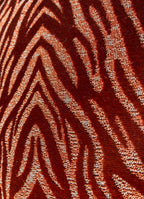 Texture du tissu jacquard du coussin pour chien RED HOOK