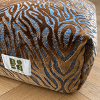 Détail du coussin DUMBO avec étiquette Billy Brooklyn